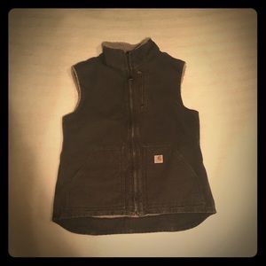 Carhartt Wool-Lined Vest, Size Small